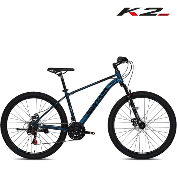 2025 케이투바이크 레이브2.1D 27.5인치 MTB자전거 선런 원터치21단 디스크브레이크, 1개, 178cm, 네이비