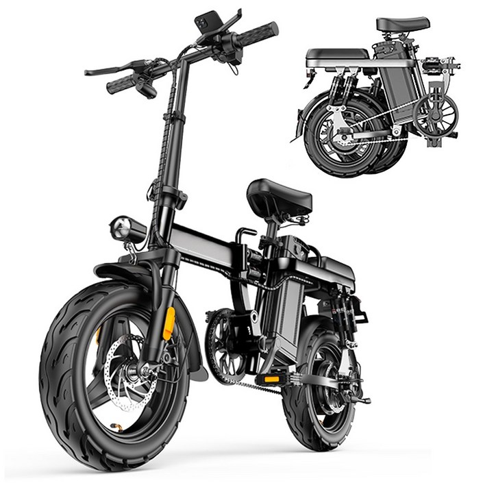 접이식 전기 전동 자전거 충전 성인용 가성비 장거리 초경량 탈착배터리 10종사은품, 그레이, 알루미늄