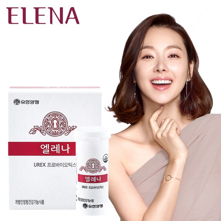 유한양행 엘레나 UREX 프로바이오틱스 유산균, 60정, 1개