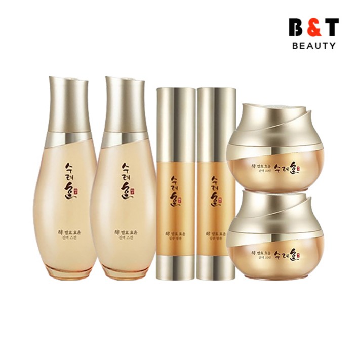 수려한 발효 효윤 스킨 150ml x2 크림 50ml x2 엠플 20ml x2, 1개