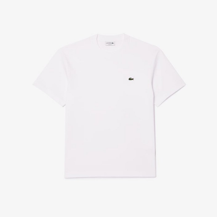 라코스테 클래식 핏 크루넥 통기성 반팔 티셔츠 TH7318-55G