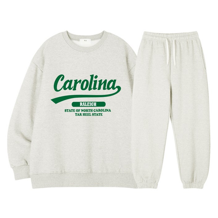 글래드블리스 남여공용 테이트오브 도톰맨투맨+조거팬츠셋트