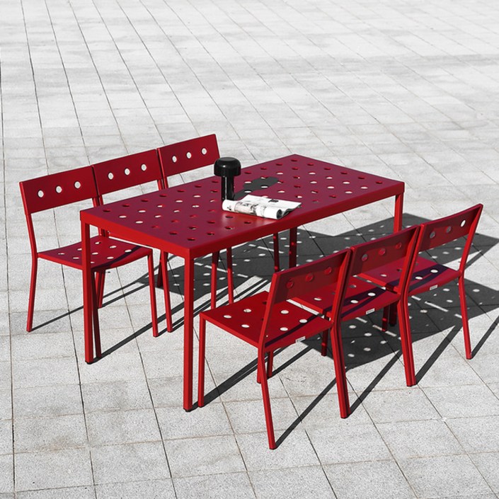 몽테 빅 야외테이블 철제 야외용 카페 정원 테라스 테이블