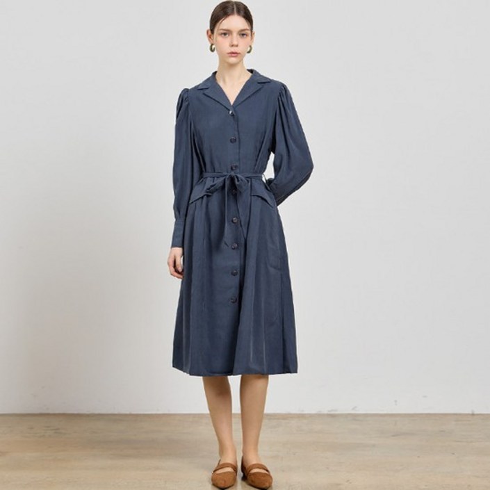 최초가 78000원 벨티드 플레어 원피스