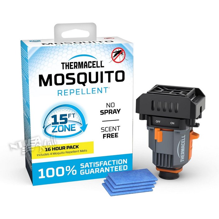 써마셀 백패커 모기퇴치기 훈증기 향매트 휴대용 캠핑 백패킹 THERMACELL MOSQUITO BACKPACKER REPELLER