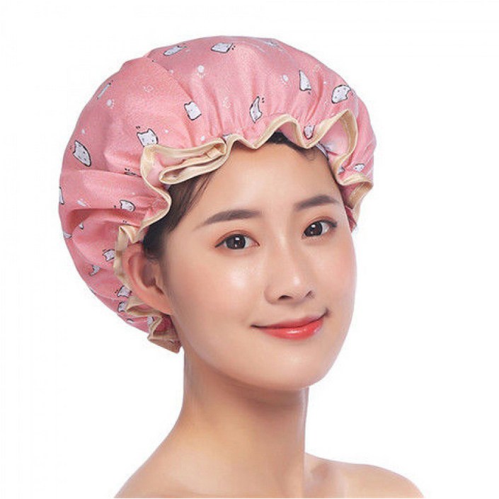 샤워 헤어캡 세안 방수 밴드형 사우나 샤워모자 샤워 헤어캡 세안 방수 밴드형 사우나 샤워모자