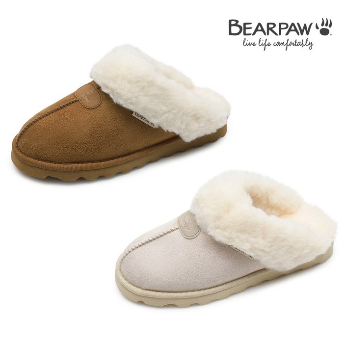 베어파우BEARPAW RORIA 양털슬리퍼 womens 2종 택1