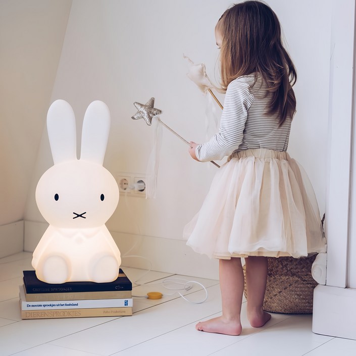 miffy 미피 토끼 무드등 무선 7색조명변화 토끼등 KC 거실 분위기 조명 침실 수면등 아기 수유등 캐릭터 취침등 귀여운 스탠드 인테리어 집들이 선물 28CM,50CM,80CM