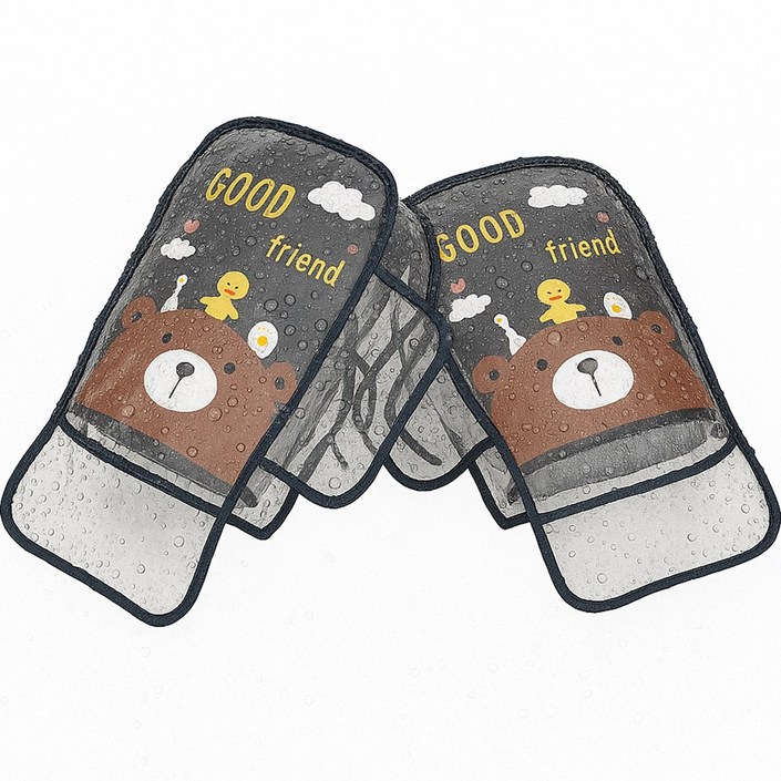 다라이트 오토바이 방한토시  EVA방수커버 세트 방한 방품 장갑 바람막이 핸들워머, 오토바이 방한 장갑