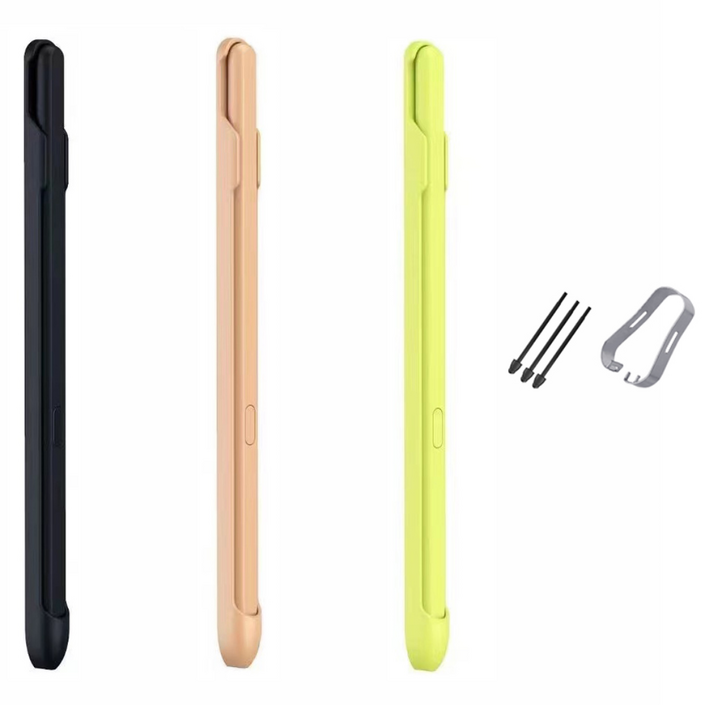 온니르 갤럭시 Z폴드 6 5 4 3 호환 폴드에디션 S펜 터치펜 펜수납홀더 세트, 1개, 블랙