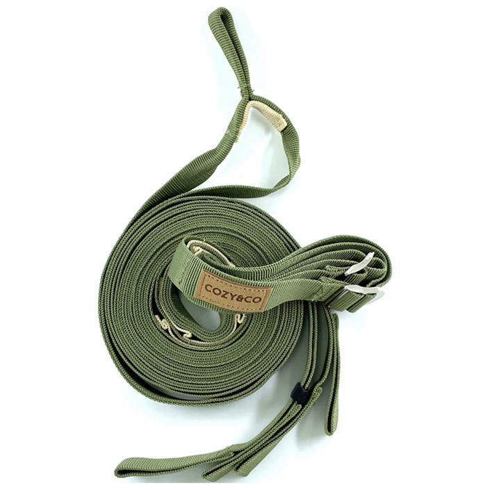 코지앤코 타프 웨빙 스트랩 풀세트 타프 스트링, 올리브