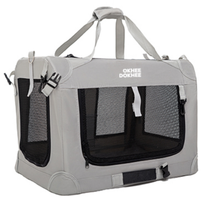 옥희독희 반려동물 꿀잠 이동가방, 혼합색상, 1개