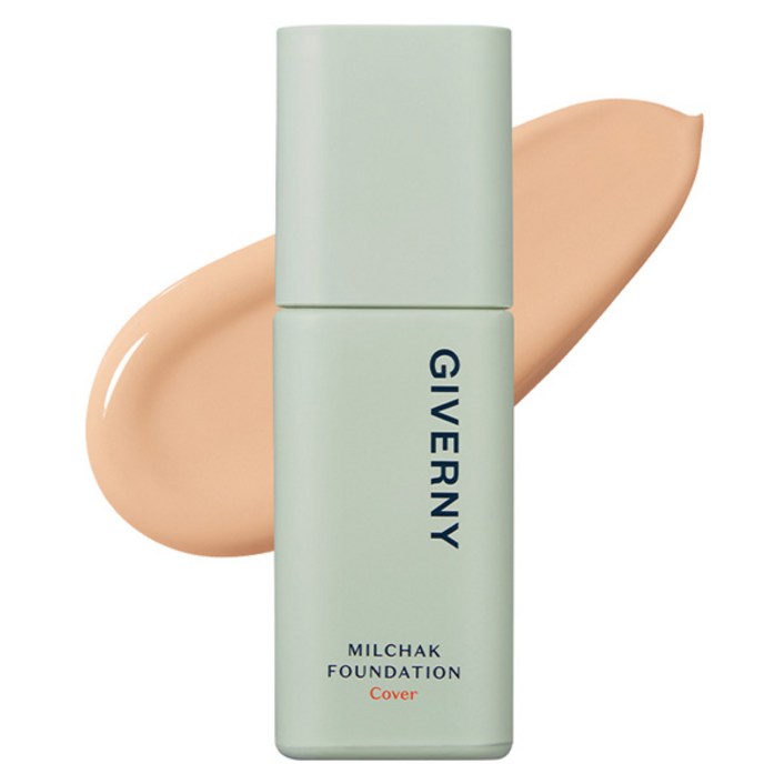 지베르니 밀착 커버 파운데이션 30ml, 23호 미디움 베이지, 1개 지베르니 밀착 커버 파운데이션 30ml, 23호 미디움 베이지, 1개