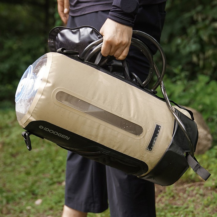 아이두젠 오토 프레셔 하이엔드 캠핑 휴대용 샤워기 샤워백
