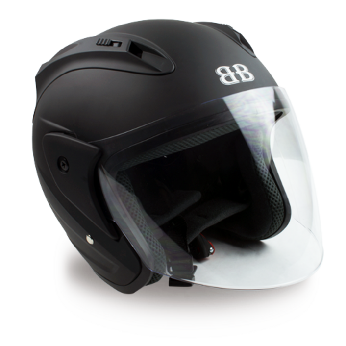 BANCY 오픈페이스 오토바이 헬멧 투명실드 Y-1