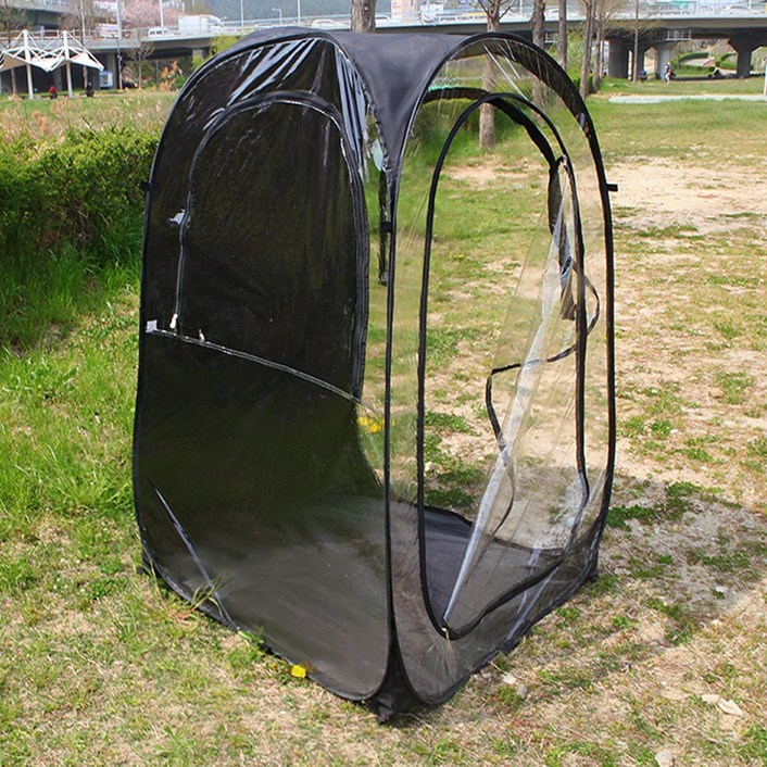 칼루스 낚시 방풍텐트 블랙 원터치 캠핑 자동 바람막이 그늘막 바다 얼음 민물