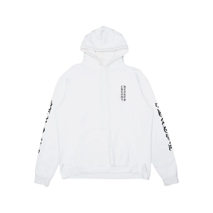 크롬하츠 로고 프린트 후디