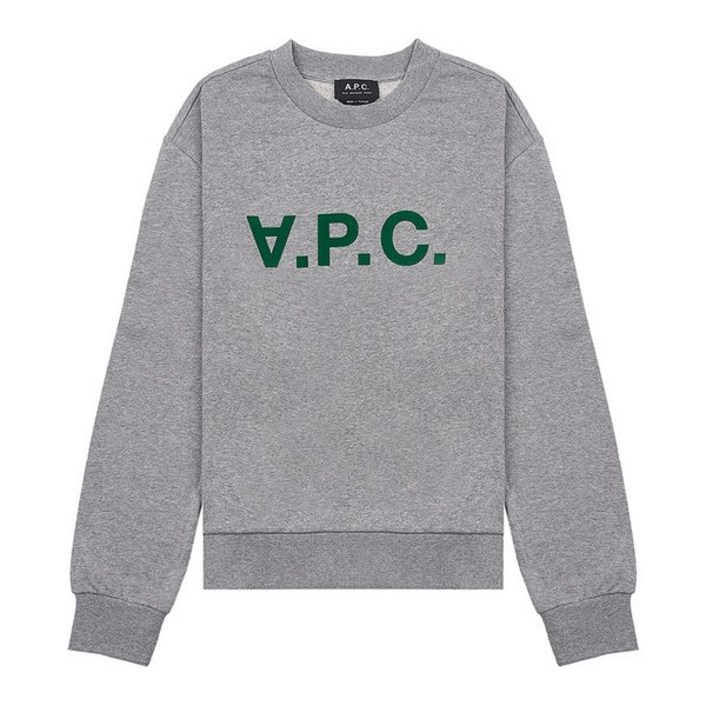 [백화점 매장정품] 아페쎄 맨투맨 [APC] 여성 엘리사 COFDX F27820022 PLB 간절기 데일리 편한 커플룩