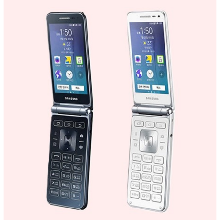 삼성 폴더폰 효도폰 SM-G150 갤럭시폴더 / SK KT LG 알뜰폰 전부 호환되는 중고 스마트폴더폰 자급제 공기계 / 학생폰 효도폰 추천 / 개통된 유심넣고 바로 사용 가능!