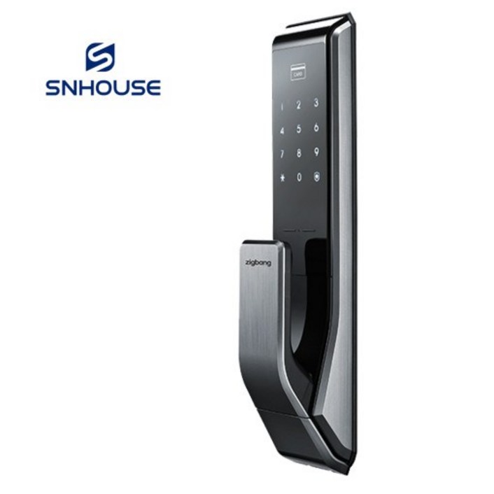 [셀프설치] 직방 푸시풀 현관문도어락 현관도어락 디지털도어락 번호키 SHS-P710