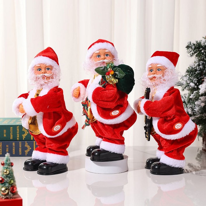 춤추는 산타 트월킹 추는 산타 크리스마스 장식소품, 선물주는산타