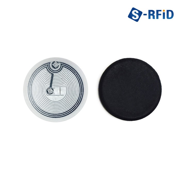 도어락 스티커 태그 RFID 복사 복제 반복수정 디지털 도어록 MF 13.56Mhz 14443A 라벨 스티커, 01.RFID 원형 스티커 태그No.13T, 1개
