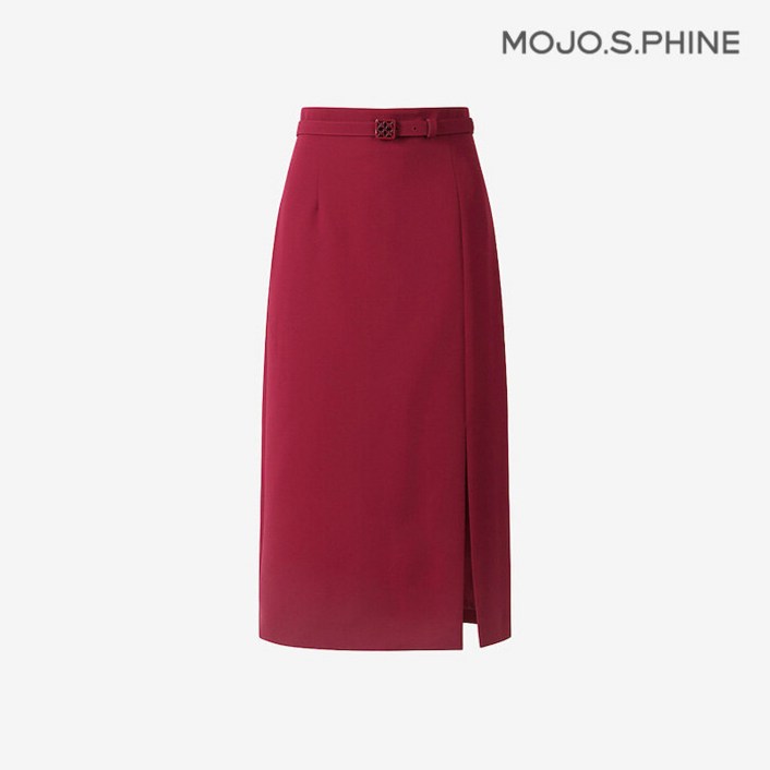 MOJO 모조에스핀 앞 슬릿 벨티드 스커트 WIS252MSD017DH1607811