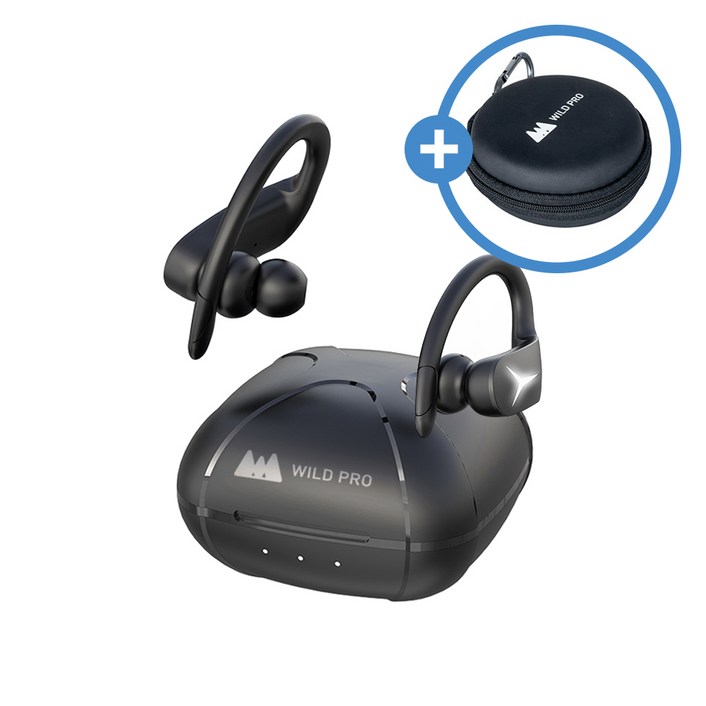 귀걸이형블루투스이어폰 와일드프로 스포츠 운동 귀걸이형 TWS 블루투스 무선 이어폰 MT-BE1030