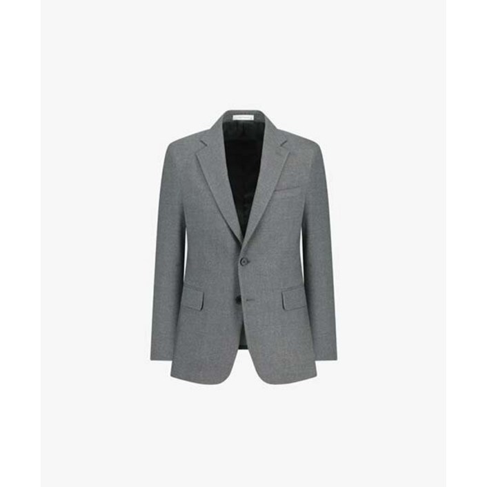 리버클래시 LJW26203 그레이 세미핏 투톤 싱글 셋업 자켓