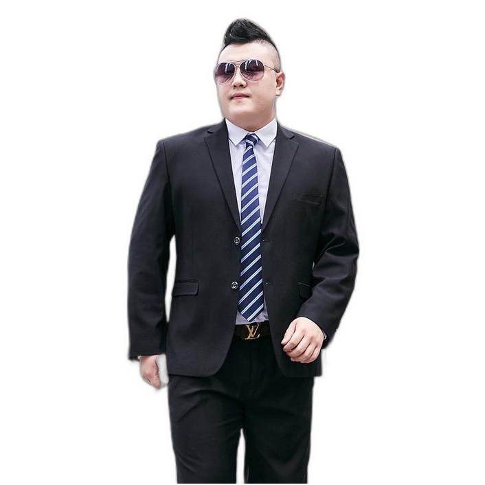 블랙정장 빅사이즈하객룩 결혼식코디 대여복 격식