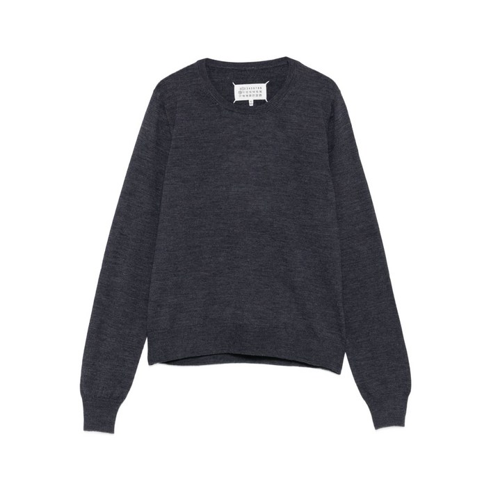 메종 마르지엘라 울 라운드 넥 스웨터