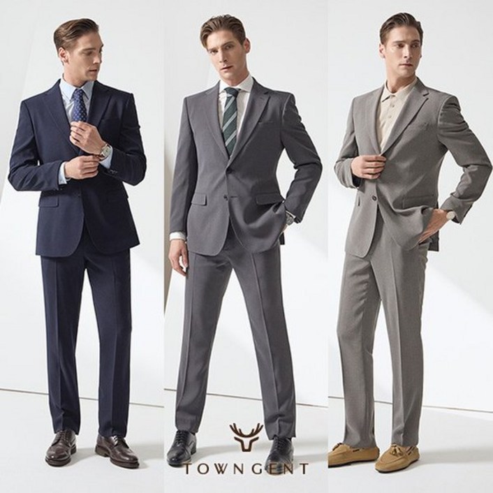 타운젠트 [TOWNGENT]23SS 워서블 컴포트 수트셋업 남성 2종