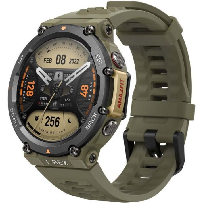 남성용 Amazfit TRex 2 스마트 워치 듀얼 밴드 6 위성 위치 지정 24일 배터