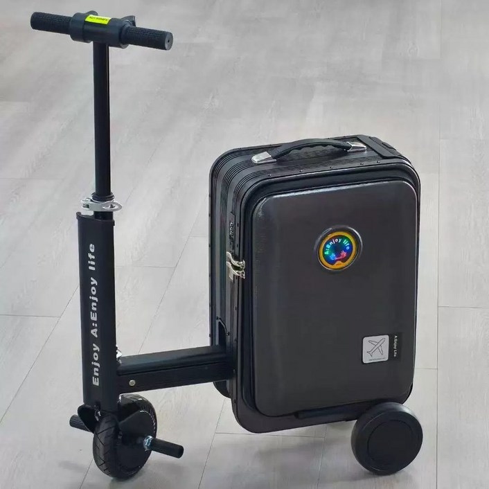 블랙핑크 제니 전동캐리어 타고다니는 전동캐리어 전동트롤리 공항 여행