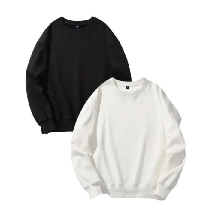 11 남녀공용 오버핏 무지 맨투맨 D2