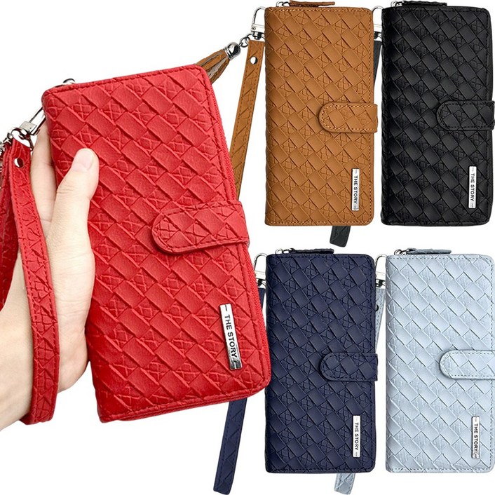 갤럭시A23 케이스 지갑 가죽 카드 수납 포켓 다이어리 플러스 더스토리 지퍼