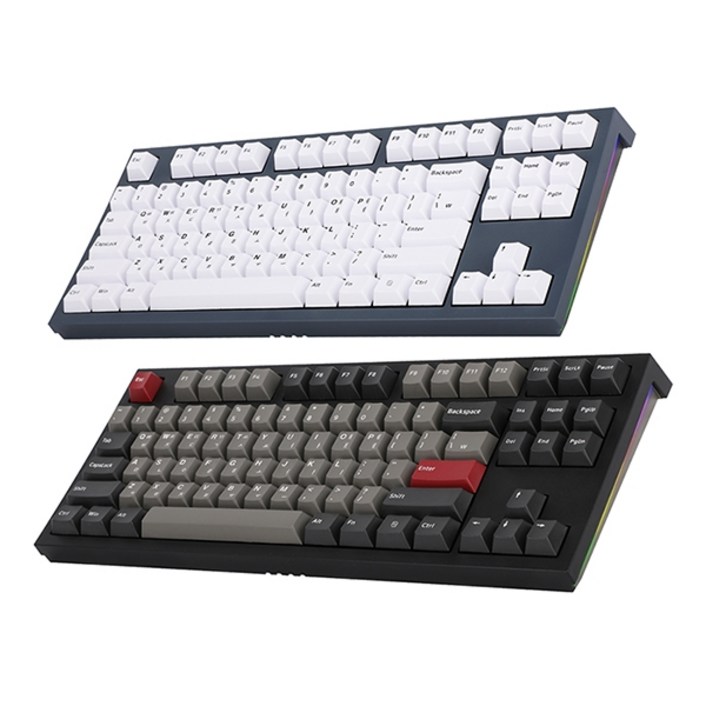 앱코 앱코 HACKER K660M TKL 이색사출 PBT 체리 키보드 딥로얄 (저소음적축)