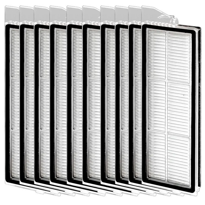 호환 샤오미 로보락 로봇청소기 S8 MAXV ULTRA S8 Max Ultra 교체용 먼지 필터, 10개, S8 MAXV ULTRA 필터