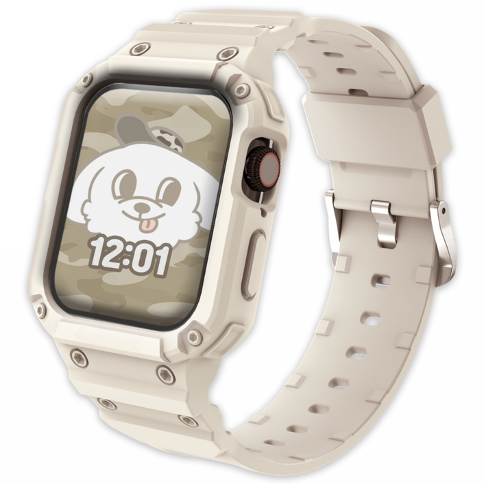 아이메이드잇 애플워치 호환 풀커버 일체형 실리콘 스트랩