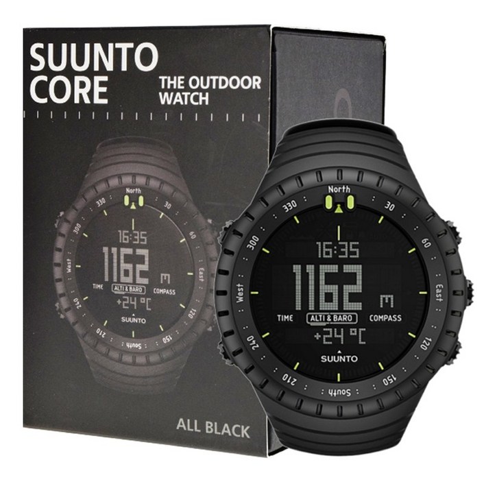 SUUNTO 순토 코어 올 블랙 맨즈 SS014279010 추가금 없음
