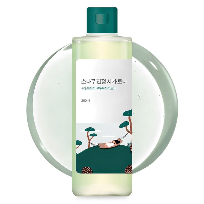 라운드랩 소나무 진정 시카 토너