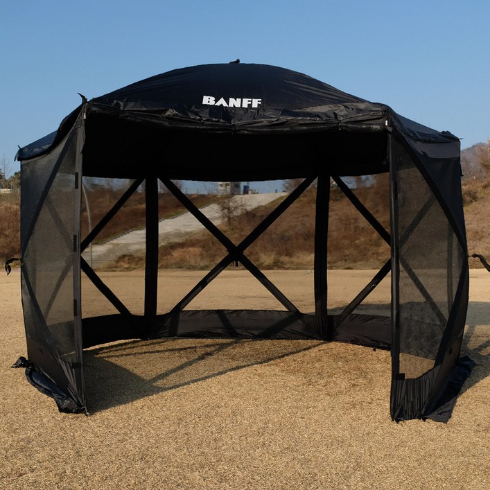 밴프 원터치 육각스크린텐트