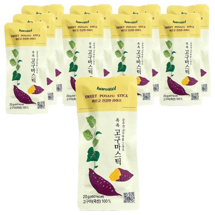 한울 촉촉 고구마 스틱