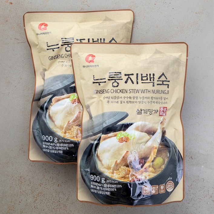 마니커 누룽지 백숙