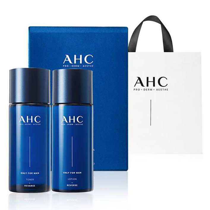 AHC 온리포맨 스킨케어 2종 쇼핑백 세트 AHC 온리포맨 스킨케어 2종 쇼핑백 세트