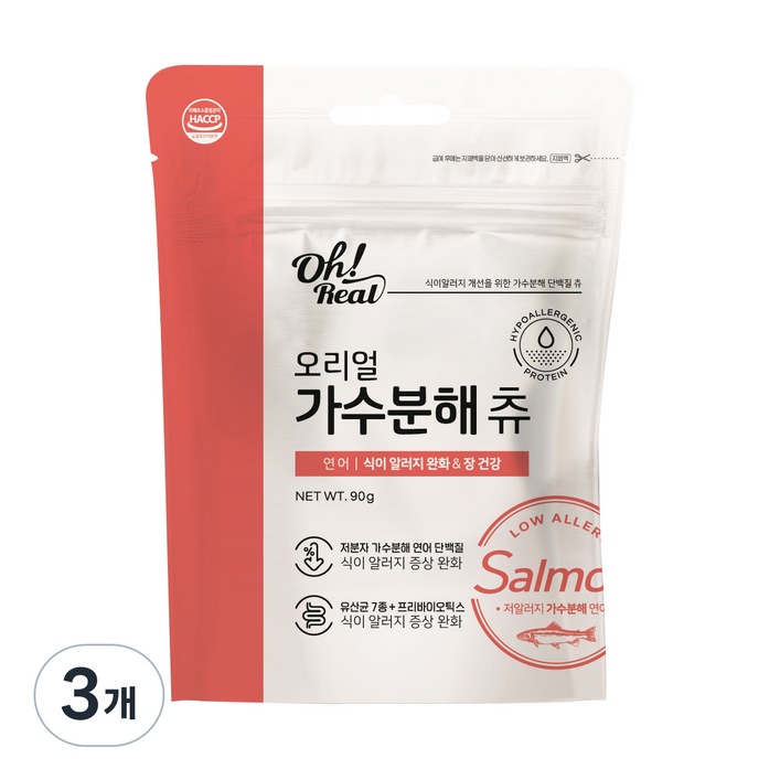 옵티펫 전연령 반려동물 오리얼 가수분해 츄 간식