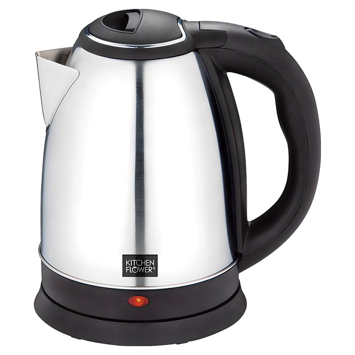 키친플라워 초고속 가열 스텐 304 알파전기주전자 1.8L