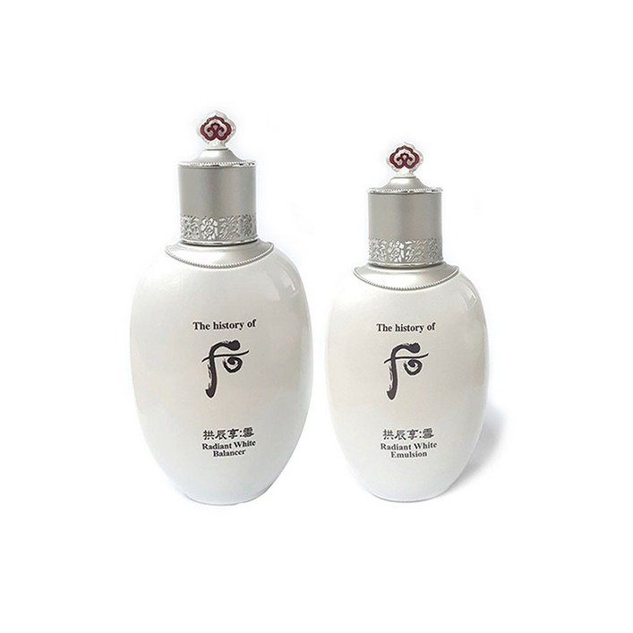 후 공진향 설 미백 밸런서 150ml  로션 110ml 세트, 1세트