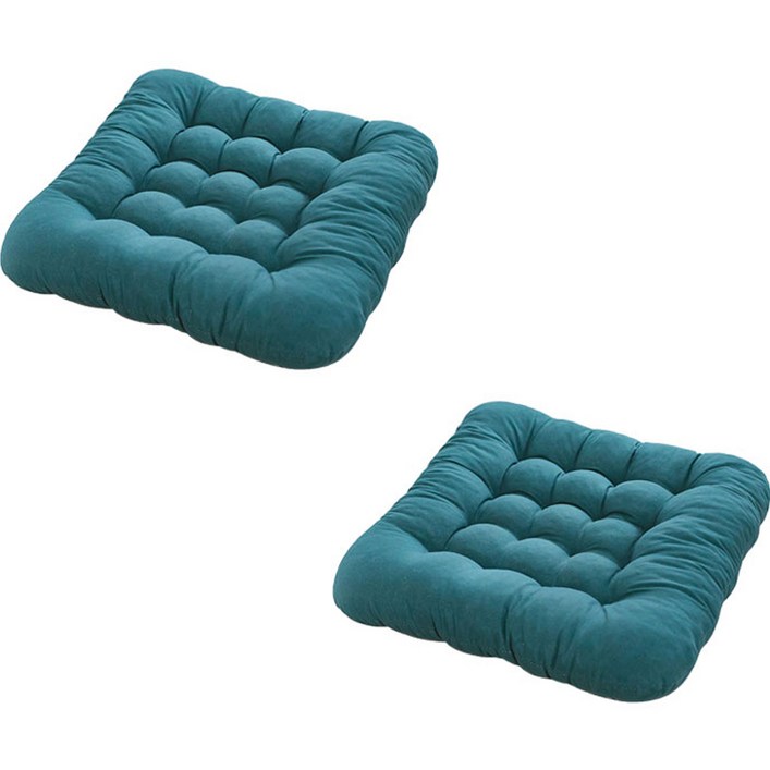 에버하우스 베이직 사각 일반방석 쿠션 2p