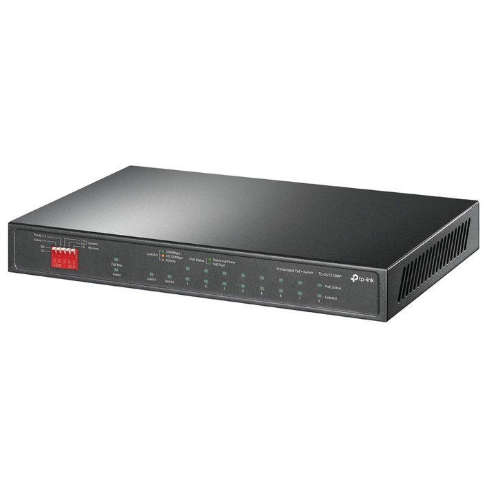 티피링크 10포트 기가비트 스위칭허브, TL-SG1210MP